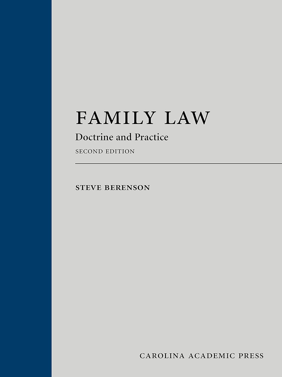 Family Law: Doctrine and Practice 2nd Edition