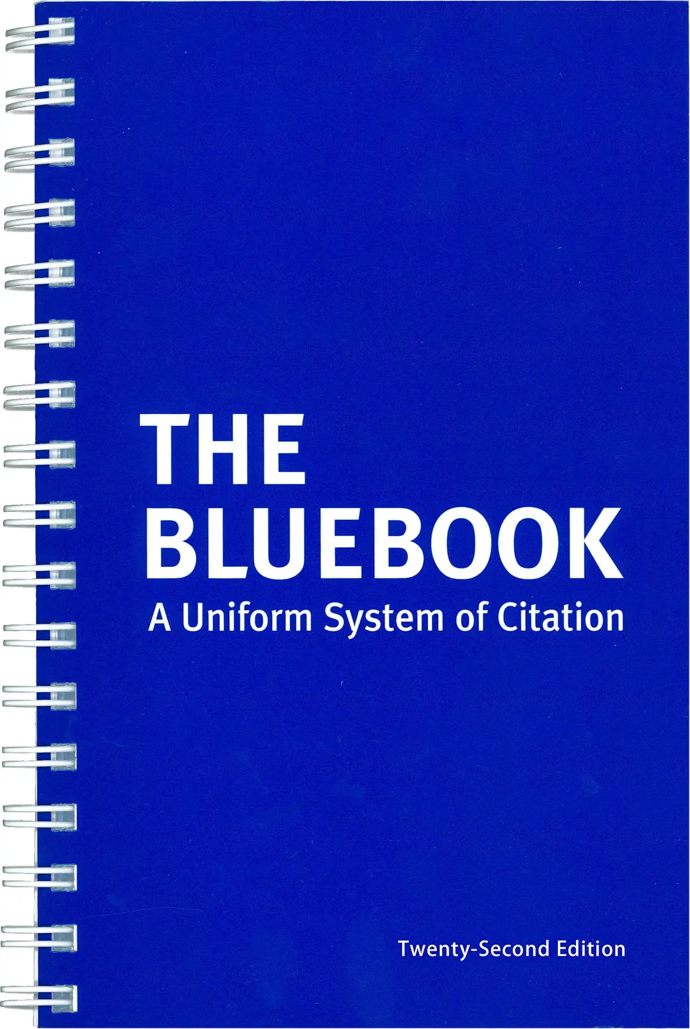 The Bluebook, 22nd Ed.